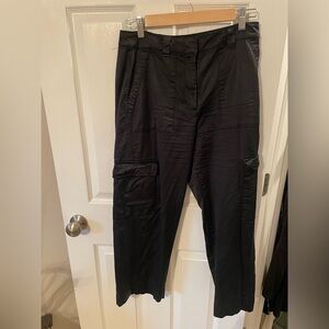 Old Navy Black Sky High Cargo Pants